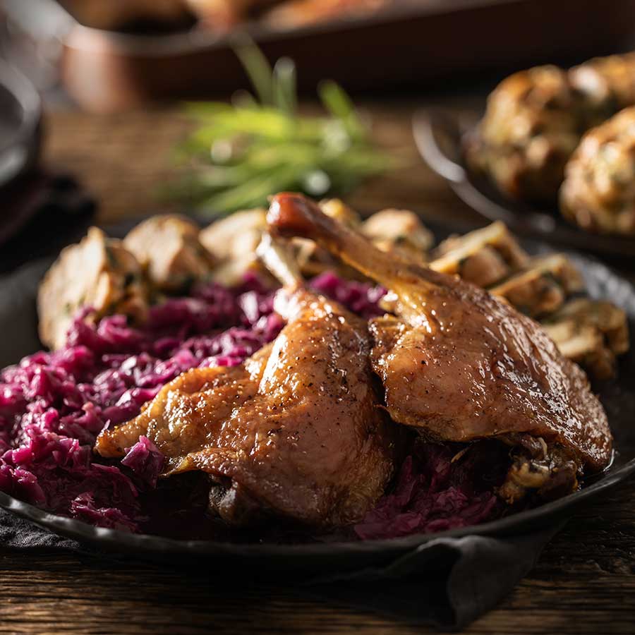 Gänse Menü in der faktorei21