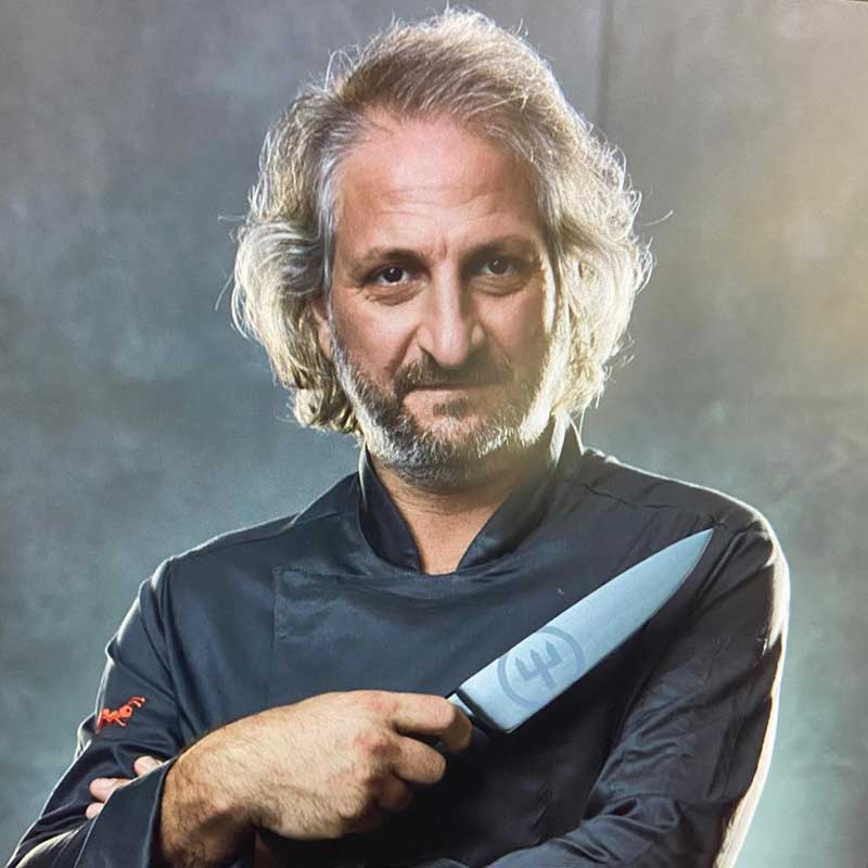Renato Manzia ist beim Kulinarischen Laufhaus 2026 in Duisburg in der faktorei21 dabei
