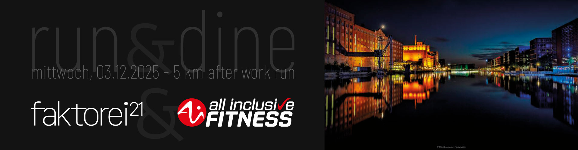 run and dine duisburg am 3.12.2025